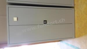 Lista Metallschrank neues Modell extratief 65cm