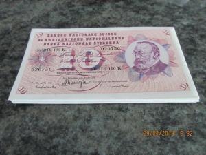 Banknoten Gottfried Keller
