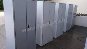 Lista Metallschrank extratief 65cm grau / Total 3 Stück