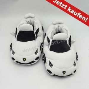 Lamborghini Hausschuhe Autoform Erwachsene Einheitsgrösse neu