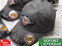 Harley-Davidson Eagle Cap grau Baumwolle verstellbar neu