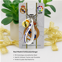 Real Madrid Schlüsselband mit Schlüsselanhänger
