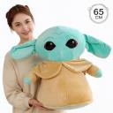 The Mandalorian Grogu Plüschtier XXL Baby Yoda Kuscheltier Star Wars Stofftier 65 cm