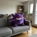 Pokémon Gengar Plüschtier XXL 80 cm Neu Kuscheltier Stofftier