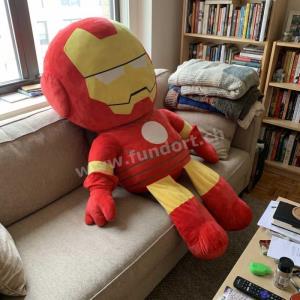 Iron Man XXL Kuscheltier 100 cm Plüschtier Stofftier Plüschfigur Avengers gross