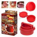 STUFZ Burger Presse für gefüllte Burger Hamburger Maker BBQ Grill Zubehör